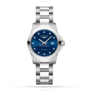 Longines Conquest L33764976 | 29.5mm Stainless Steel | Blue Dial | Quartz