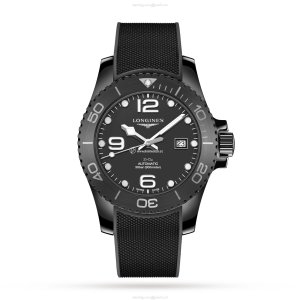 Longines HydroConquest L37844569 | 43mm Ceramic Automatic Black Watch