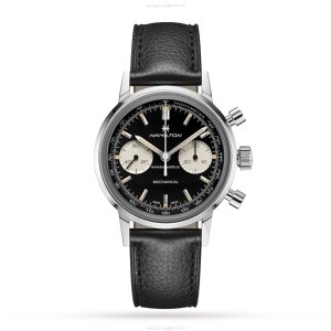 Hamilton American Classic H38429730 | 40mm Black Dial | Mechanical Chronograph
