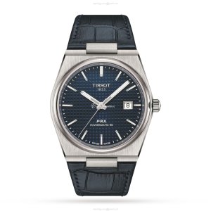 Tissot PRX Automatic Blue Watch - 40mm Stainless Steel - 100M Water Resistant
