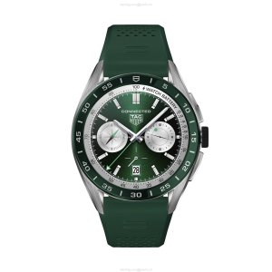 TAG Heuer Connected Smartwatch - 45mm Stainless Steel - Black Dial - Replica