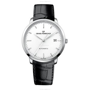 Girard-Perregaux 1966 Automatic Watch - 40mm Stainless Steel Silver Dial