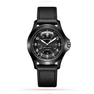 Hamilton Khaki Field H64465733 Automatic Black - 40mm Stainless Steel