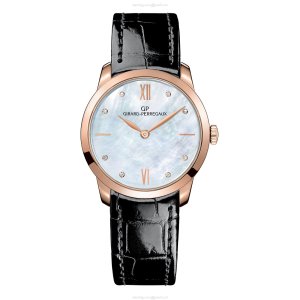 Girard-Perregaux 1966 Rose Gold Automatic Watch - 30mm Mother of Pearl Dial