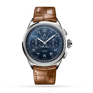 Breitling Premier AB1510171C1P1 | 42mm Stainless Steel Blue Dial Watch