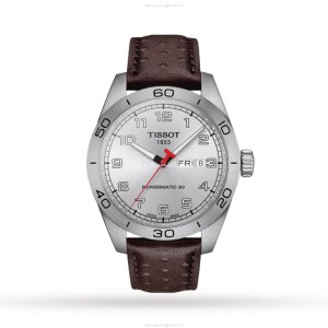 Tissot T-Sport PRS 516 Automatic Watch - 42mm Stainless Steel Silver Dial