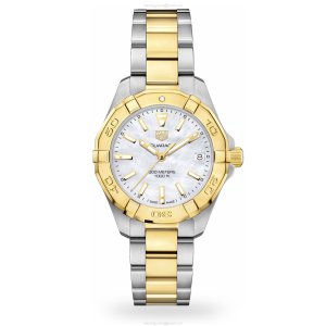 TAG Heuer Aquaracer WBD1320 | 32mm Quartz Watch - Mother of Pearl Dial