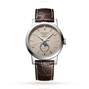 Longines 1832 Automatic Watch - Silver Dial 40mm Stainless Steel