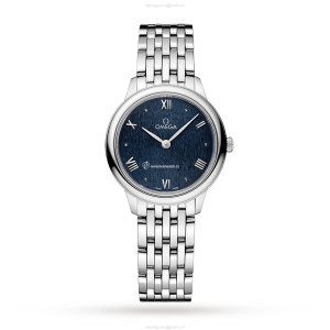 Omega De Ville Prestige 27.5mm Blue Dial | Stainless Steel Quartz Watch
