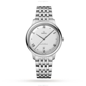 Omega De Ville Prestige Automatic Watch - 40mm Stainless Steel Silver Dial