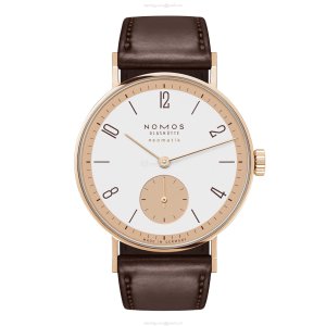 Tissot Tangente 160.S1 | 18ct Rose Gold Automatic Watch - 35mm White Dial