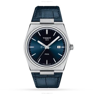 Tissot T-Classic PRX Quartz Watch - Blue Dial - Stainless Steel - 40mm