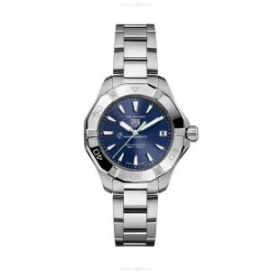 TAG Heuer Aquaracer WBP1311.BA0005 | 34mm Solar Blue Dial | Stainless Steel