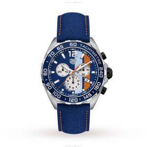 TAG Heuer Formula 1 Gulf Chronograph | 43mm Blue Dial Quartz Watch