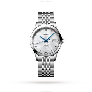 Longines Record L23214876 | Automatic Watch | Mother of Pearl Dial | 30mm