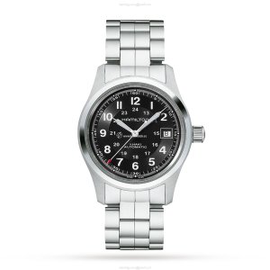 Hamilton Khaki Field H70455133 Automatic Black Dial - 38mm Stainless Steel