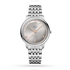 Omega De Ville Prestige 40mm Automatic Grey Dial Stainless Steel Watch