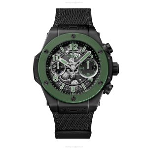 Hublot Big Bang 42mm Ceramic Automatic Black Watch - 100M Water Resistant