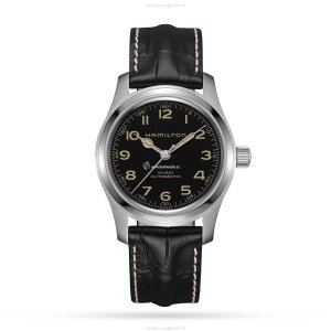 Hamilton Khaki Field H70605731 Automatic Black Dial - 42mm Stainless Steel