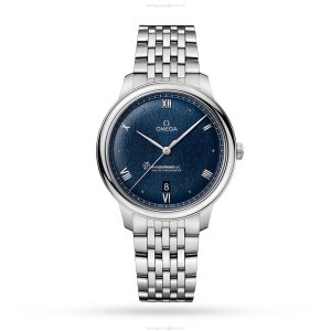 Omega De Ville Prestige Automatic Blue Dial 40mm Stainless Steel Watch