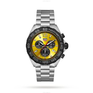 TAG Heuer Formula 1 CAZ101AM.BA0842 | 43mm Yellow Dial Quartz Watch