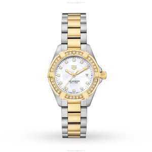 TAG Heuer Aquaracer WBD1423.BB0321 | 27mm Steel & Gold | Quartz Watch