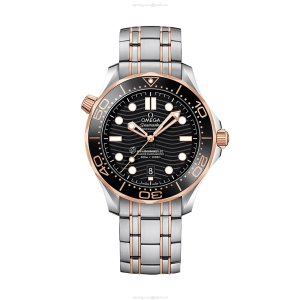 Omega Seamaster Diver 300M 42mm Automatic Black Dial Steel Replica Watch
