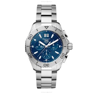 TAG Heuer Aquaracer CBP1113 Quartz Blue Dial 40mm Stainless Steel Watch