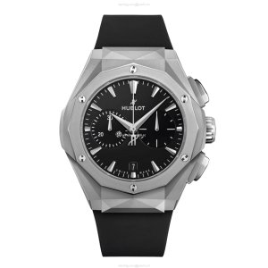 Hublot Classic Fusion Orlinski Titanium Automatic Watch - 41mm Black Dial