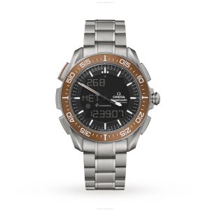 Omega Speedmaster X-33 Marstimer Titanium Quartz Watch - 45mm Black Dial
