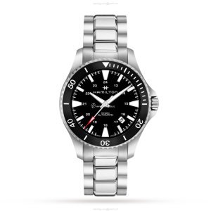 Hamilton Khaki Navy H82335131 Automatic Black Dial - 40mm Stainless Steel