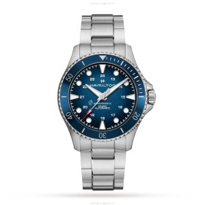 Hamilton Khaki Navy H82505140 Automatic Blue Watch - 43mm Stainless Steel