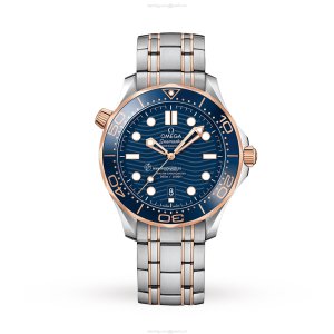 Omega Seamaster Diver 300M 42mm Blue Dial Automatic Watch | Replica