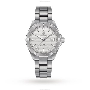 TAG Heuer Aquaracer Automatic Silver Dial Mens Watch - Stainless Steel