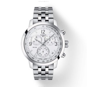 Tissot T-Sport PRC 200 Quartz Watch - 42mm Stainless Steel - Silver Dial