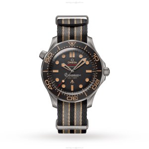 Omega Seamaster Titanium Automatic Black Replica - 42mm James Bond 007 Watch