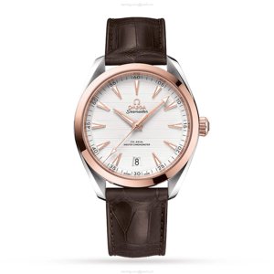Omega Seamaster Aqua Terra Automatic Watch - 41mm Stainless Steel - White Dial