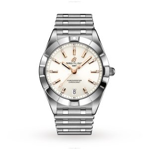Breitling Chronomat A77310101A3A1 | 32mm Stainless Steel Silver Dial Quartz