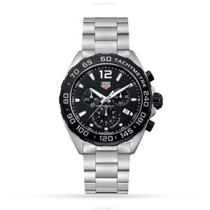 TAG Heuer Formula 1 CAZ1010 Quartz Watch - 43mm Black Dial - Stainless Steel