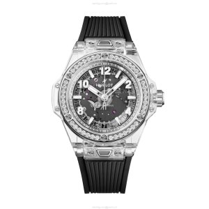 Hublot Big Bang 465.JX Sapphire Skeleton | 39mm Automatic | Diamond Bezel
