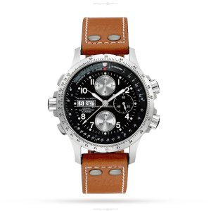 Hamilton Khaki Aviation H77616533 Automatic Watch - 44mm Black Dial