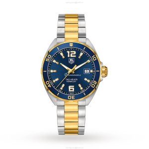 TAG Heuer Formula 1 WAZ1120 Blue Dial 41mm Stainless Steel Quartz Watch