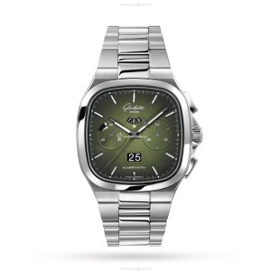 Glashutte Original Vintage 1-37-02-09-02-70 | 40mm Green Dial | Automatic Watch