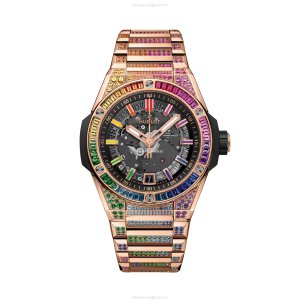 Hublot Big Bang 18ct Rose Gold Skeleton Watch - 40mm Automatic