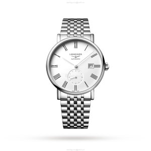 Longines Elegant Collection L48124116 - 39mm Automatic Watch - White Dial