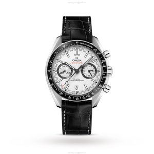 Omega Speedmaster Automatic White Dial - Stainless Steel Watch - 44.25mm