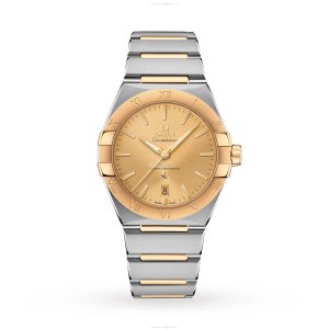 Omega Constellation Automatic Champagne Dial - Stainless Steel & 18ct Gold Watch