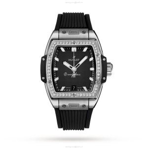 Hublot Spirit of Big Bang Titanium Automatic Watch - 42mm Black Dial