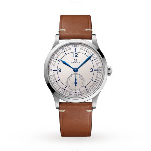 Omega CK 859 Automatic Silver Dial Watch - 39mm Stainless Steel