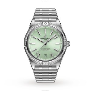 Breitling Chronomat 36mm Automatic Green Dial - Stainless Steel Replica Watch
